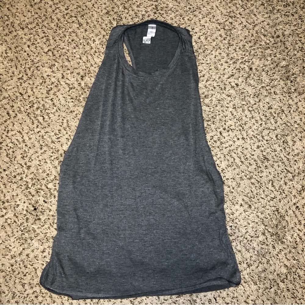 -mIcyzone Womens Gray active tank size small